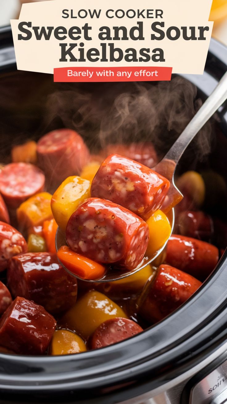 Beyond Dinner: Sweet & Sour Crockpot Kielbasa for Any Occasion